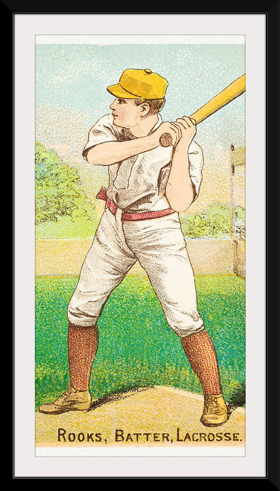 "Rooks, Batter, Lacrosse (1887)", D. Buchner&Co.