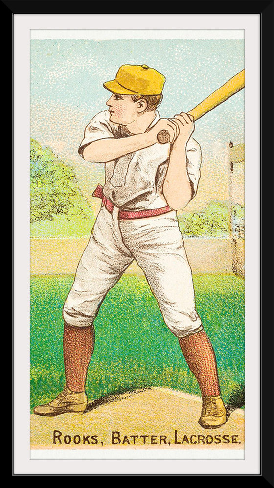 "Rooks, Batter, Lacrosse (1887)", D. Buchner&Co.