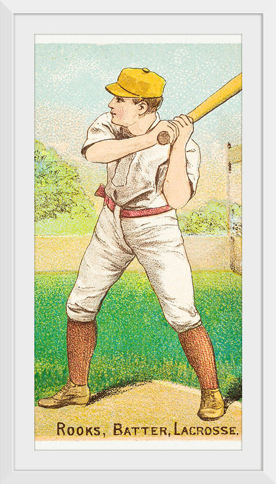 "Rooks, Batter, Lacrosse (1887)", D. Buchner&Co.