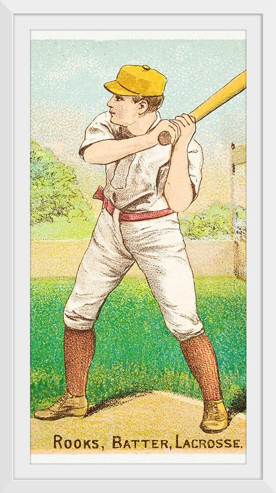 "Rooks, Batter, Lacrosse (1887)", D. Buchner&Co.