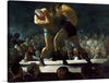  The painting depicts a boxing match at an athletic club in New York City owned by Tom Sharkey, a former heavyweight champion. The painting’s smoky, atmospheric haze and Bellows’s painterly technique and rendering of the crowd owe much to the great 19th-century French painter and caricaturist, Honoré Daumier. 
