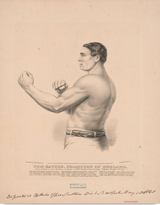 "Champion of England(1860)", Tom Sayers