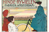 "Hinde-Rijwielen Fabriek Amsterdam (1896-1898)", by Johann Georg van Caspel.
