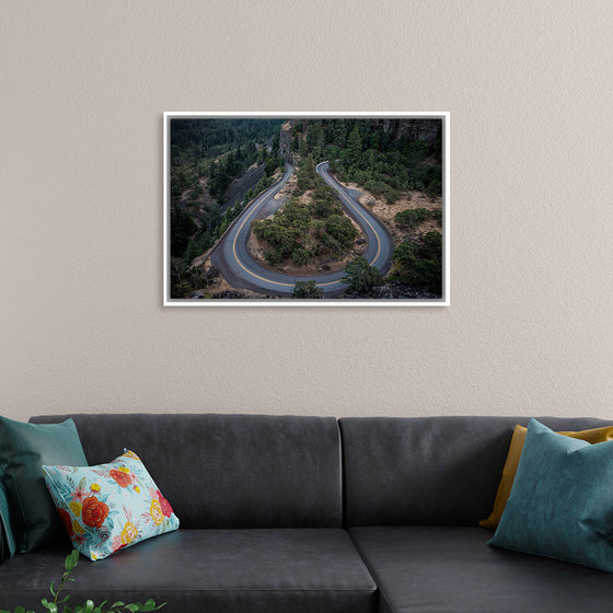 "Curvy Highway at Rowena Crest Viewpoint", Justin Luebke