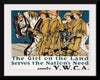 "The girl on the land serves the nation's need (1918)", Edward Penfield