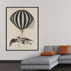"Vintage Aerialist and Balloon"