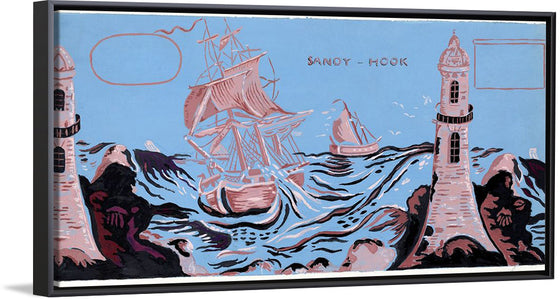 "Sandy Hook", Raoul Dufy