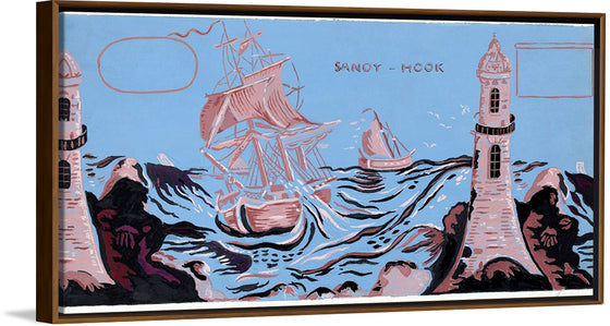 "Sandy Hook", Raoul Dufy