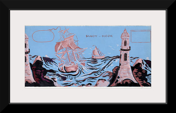 "Sandy Hook", Raoul Dufy