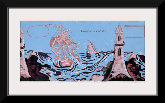 "Sandy Hook", Raoul Dufy