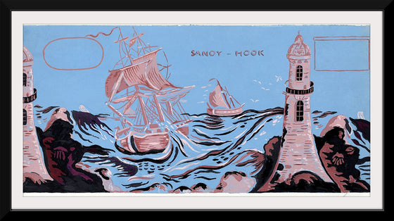 "Sandy Hook", Raoul Dufy