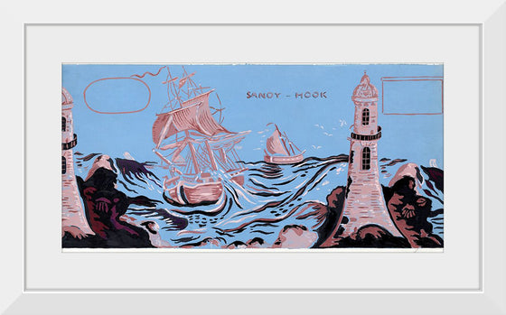 "Sandy Hook", Raoul Dufy