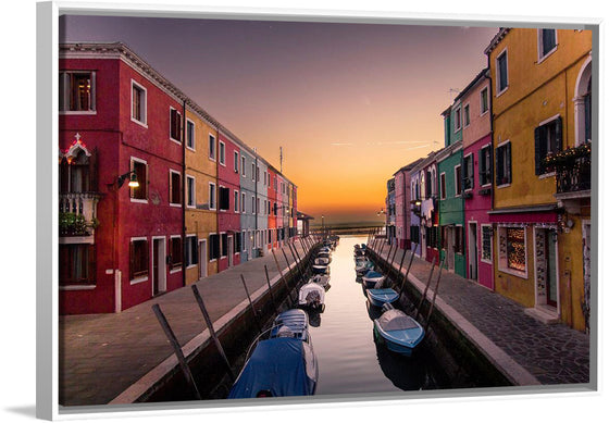 "Sunset in Burano", Fabio Mangione