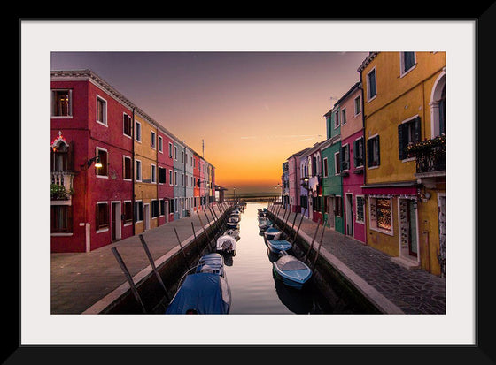 "Sunset in Burano", Fabio Mangione