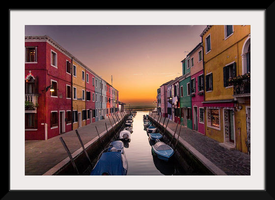 "Sunset in Burano", Fabio Mangione