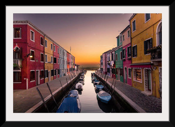 "Sunset in Burano", Fabio Mangione