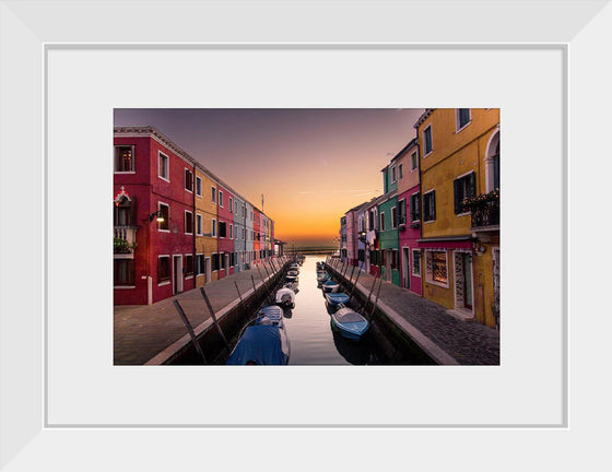 "Sunset in Burano", Fabio Mangione