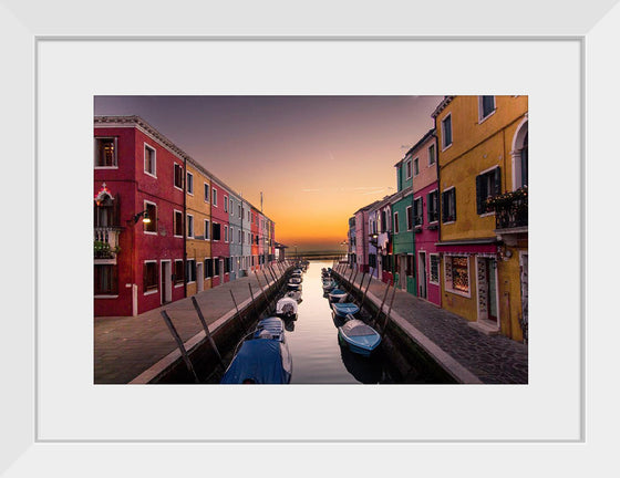 "Sunset in Burano", Fabio Mangione