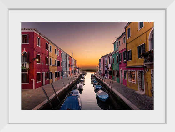 "Sunset in Burano", Fabio Mangione