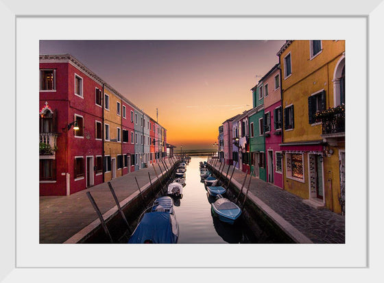 "Sunset in Burano", Fabio Mangione