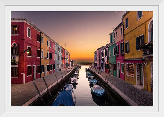 "Sunset in Burano", Fabio Mangione