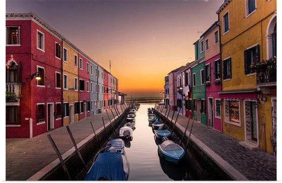 "Sunset in Burano", Fabio Mangione