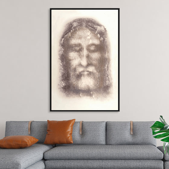 "Holy Face of Jesus from Shroud of Turin (1909)", Secondo Pia