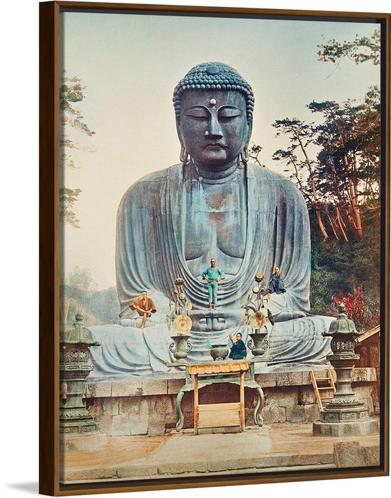 "The Bronze Buddha at Kamakura", Kazumasa Ogawa