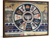 "Old Jerusalem Jewish Quarter street Mosaic 12 tribes"