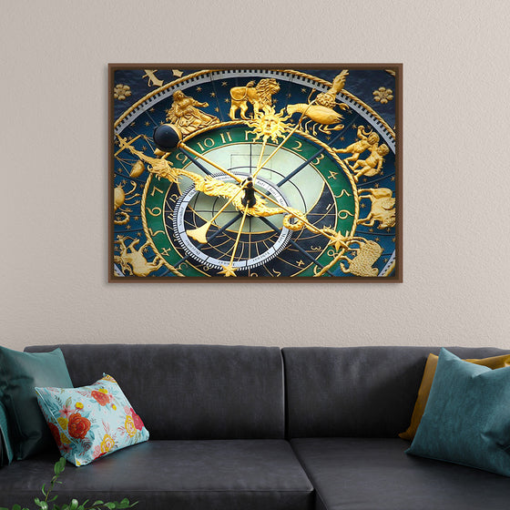 "Decorative Astronomy Timepiece"