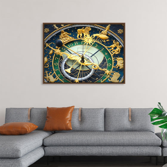 "Decorative Astronomy Timepiece"