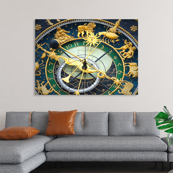 "Decorative Astronomy Timepiece"