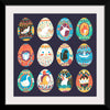 "Easter Festival Painted Eggs Collection"