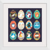 "Easter Festival Painted Eggs Collection"