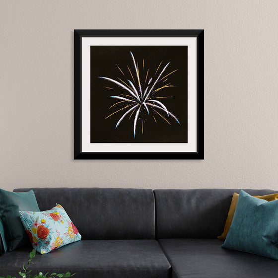 "Glittery Fireworks"
