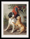 "Two Dogs by a Kennel", Conradijn Cunaeus