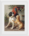 "Two Dogs by a Kennel", Conradijn Cunaeus