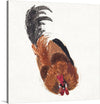 “Study of a Dead Rooster” is a captivating artwork that beautifully captures the transient beauty of existence. The artist’s broad-brush strokes breathe an ephemeral life into the stillness, rendering the rooster in a state of eternal slumber yet echoing with vibrancy. Each feather, painted with meticulous care, tells a story of a life once lived - bold and free. 