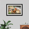 "Rooster and Chicks"