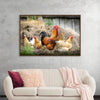 "Rooster and Chicks"