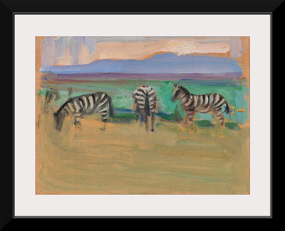 "Zebras (1909)", Akseli Gallen-Kallela