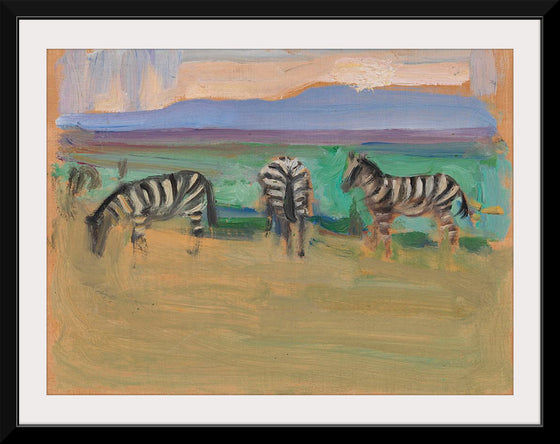 "Zebras (1909)", Akseli Gallen-Kallela