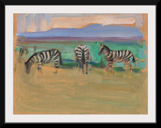 "Zebras (1909)", Akseli Gallen-Kallela