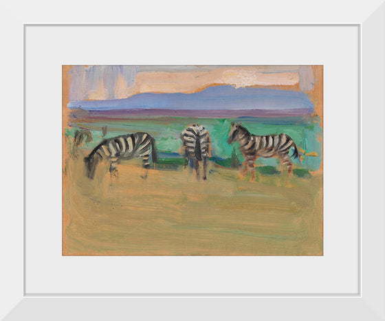 "Zebras (1909)", Akseli Gallen-Kallela