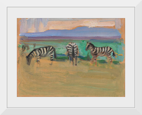 "Zebras (1909)", Akseli Gallen-Kallela