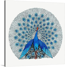  “Peacock” is a stunning artwork that captures the majestic beauty and vibrant colors of this exquisite bird. The painting’s intricate details showcase a mesmerizing array of hues and patterns that promise to be a captivating centerpiece in any room. 