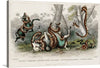 Oliver Goldsmith’s “Anaconda, Pedda Poda, Port Natal Python, Rattlesnake, Rattlesnake Black Variety, and Cobra de Capello” is a captivating artwork that showcases the beauty of these reptiles. The artwork is a digital enhancement of an original edition of “A History of the Earth and Animated Nature” published in 1820.