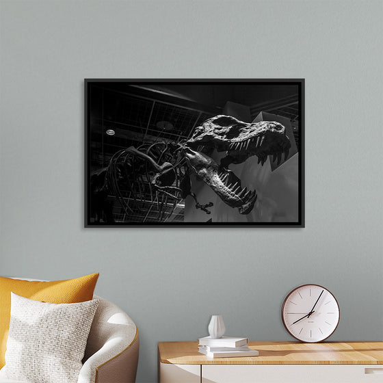 "T-rex skeleton"