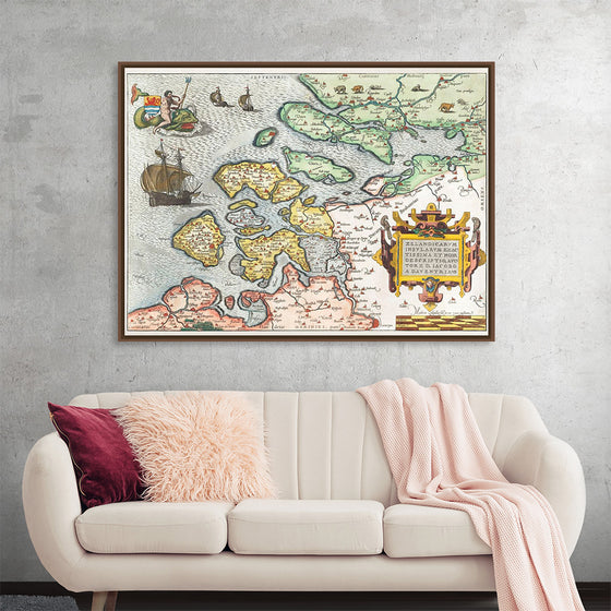 "Kaart van Zeeland", Frans Hogenberg