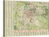 Immerse yourself in the intricate details of the “PHARUS-PLAN OF BRESLAU,” a vintage map print that captures the essence of historical Breslau with impeccable precision. Each street, park, and landmark is meticulously illustrated, offering a glimpse into the city’s rich past. The harmonious blend of muted greens and reds evokes a sense of nostalgia, making this artwork not just a piece of decoration but a conversation starter. 